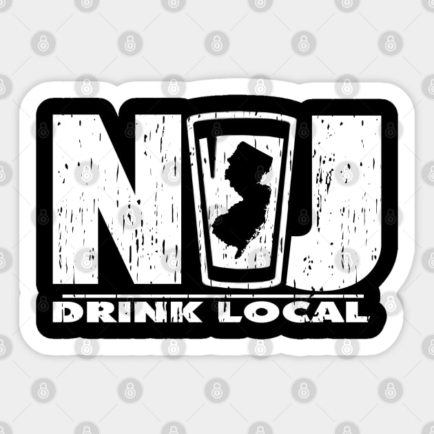 NEW JERSEY DRINK LOCAL Sticker by ATOMIC PASSION